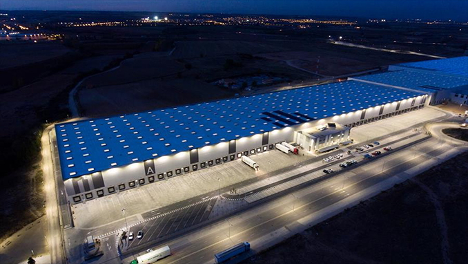 Technical and emergency lighting at the Cabanillas del Campo logistics centre (Guadalajara, Spain)
