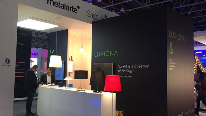 Luxiona Group boosts its presence in the Middle East and attends the Light Middle East fair in Dubai for the third year running